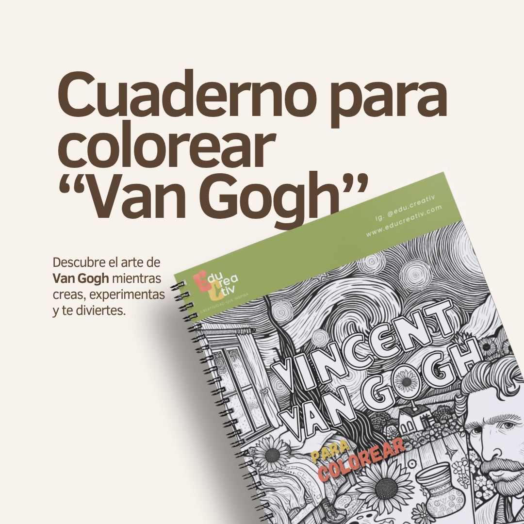 Cuaderno de colorear "Van Gogh"
