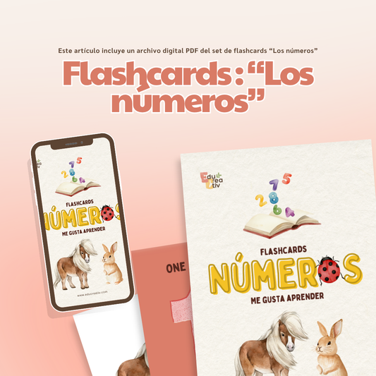 Set de flashcards DIGITAL: Los números