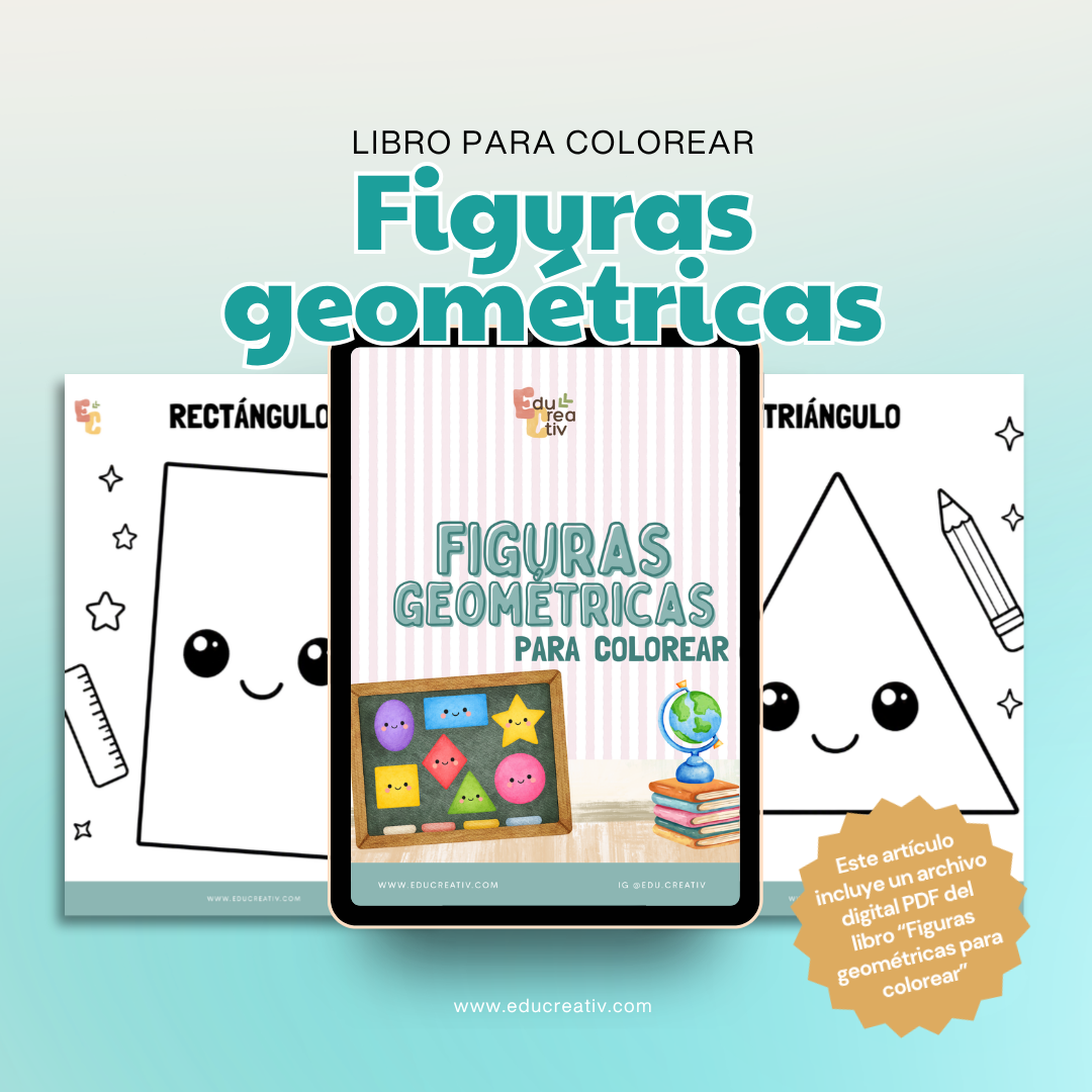 Libro DIGITAL "Figuras geométricas para colorear"