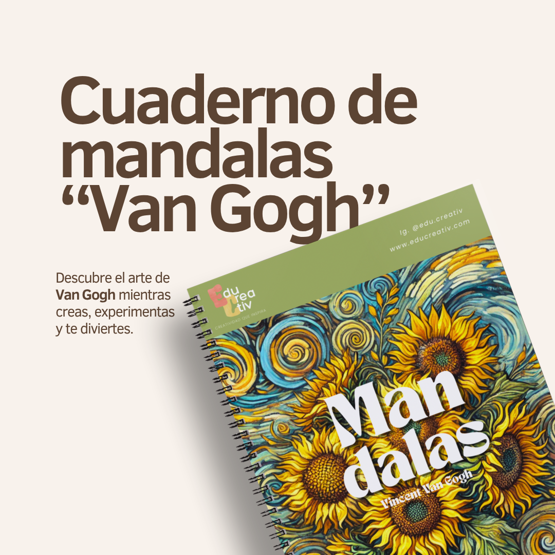 Cuaderno de mandalas "Van Gogh"