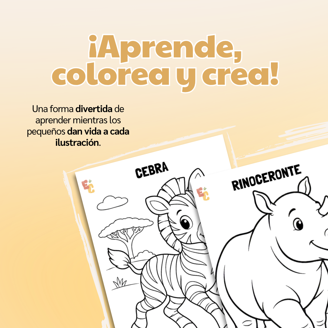 GRATIS — Libro digital "Insectos para colorear"