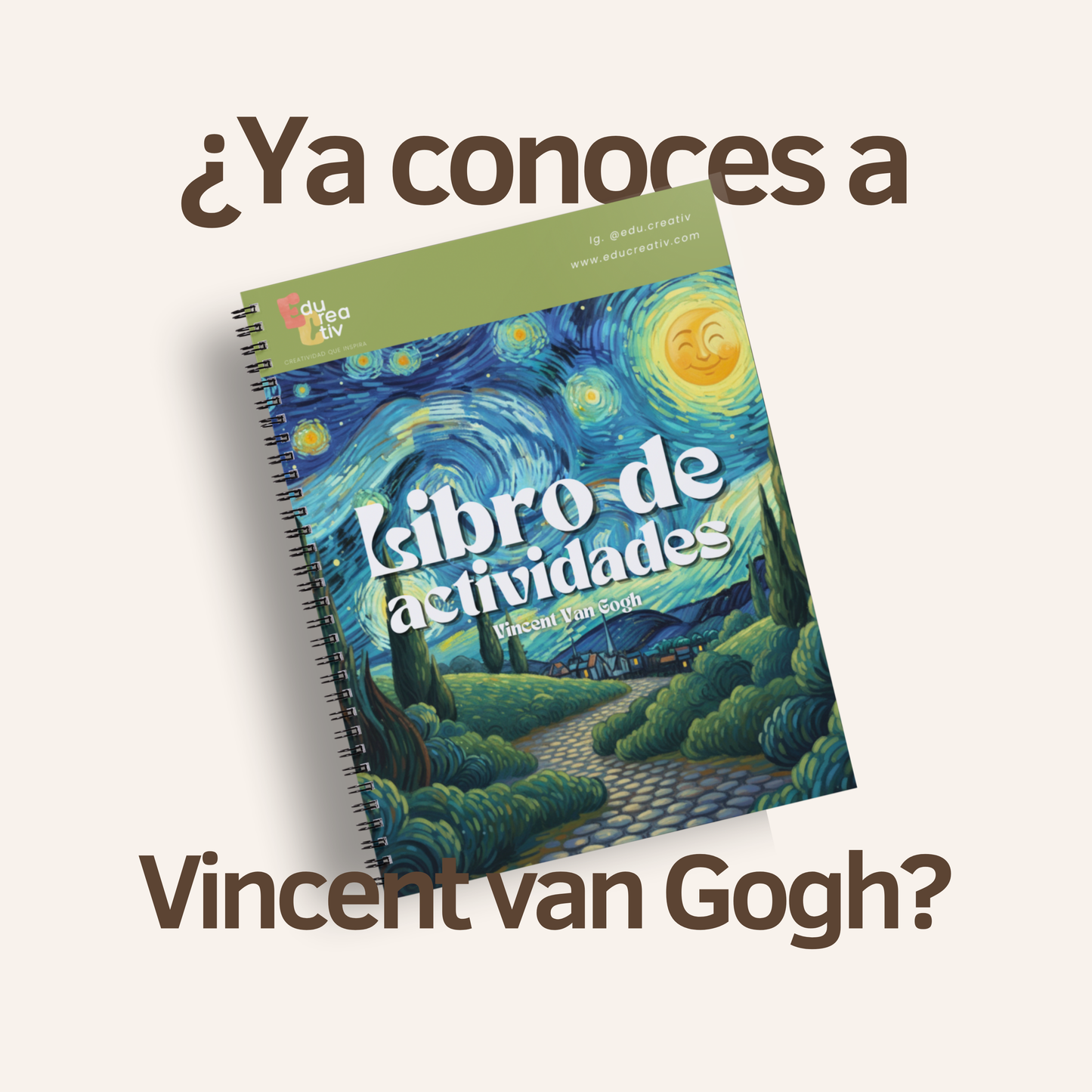 Manual de actividades "Descubriendo a Van Gogh"