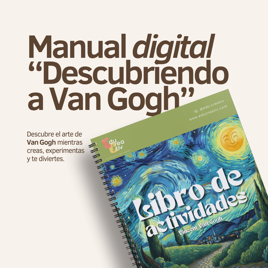 3-pack digital "Descubriendo a Van Gogh"