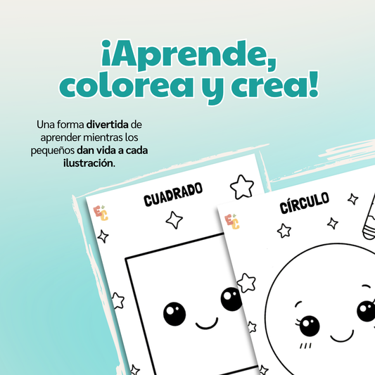 Libro DIGITAL "Figuras geométricas para colorear"