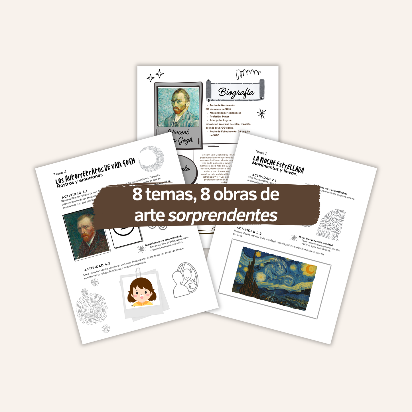Manual de actividades "Descubriendo a Van Gogh"