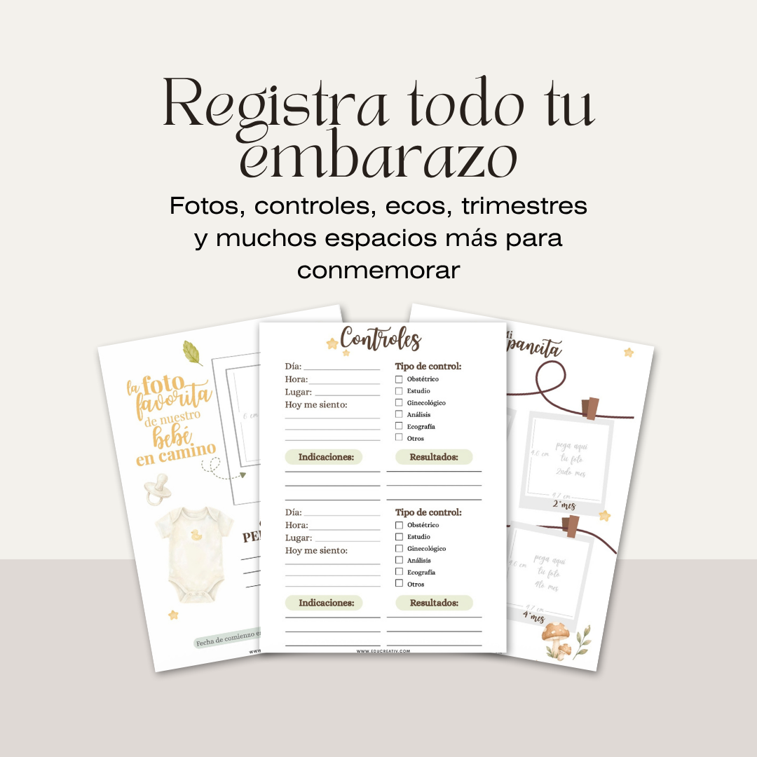 Diario digital de embarazo