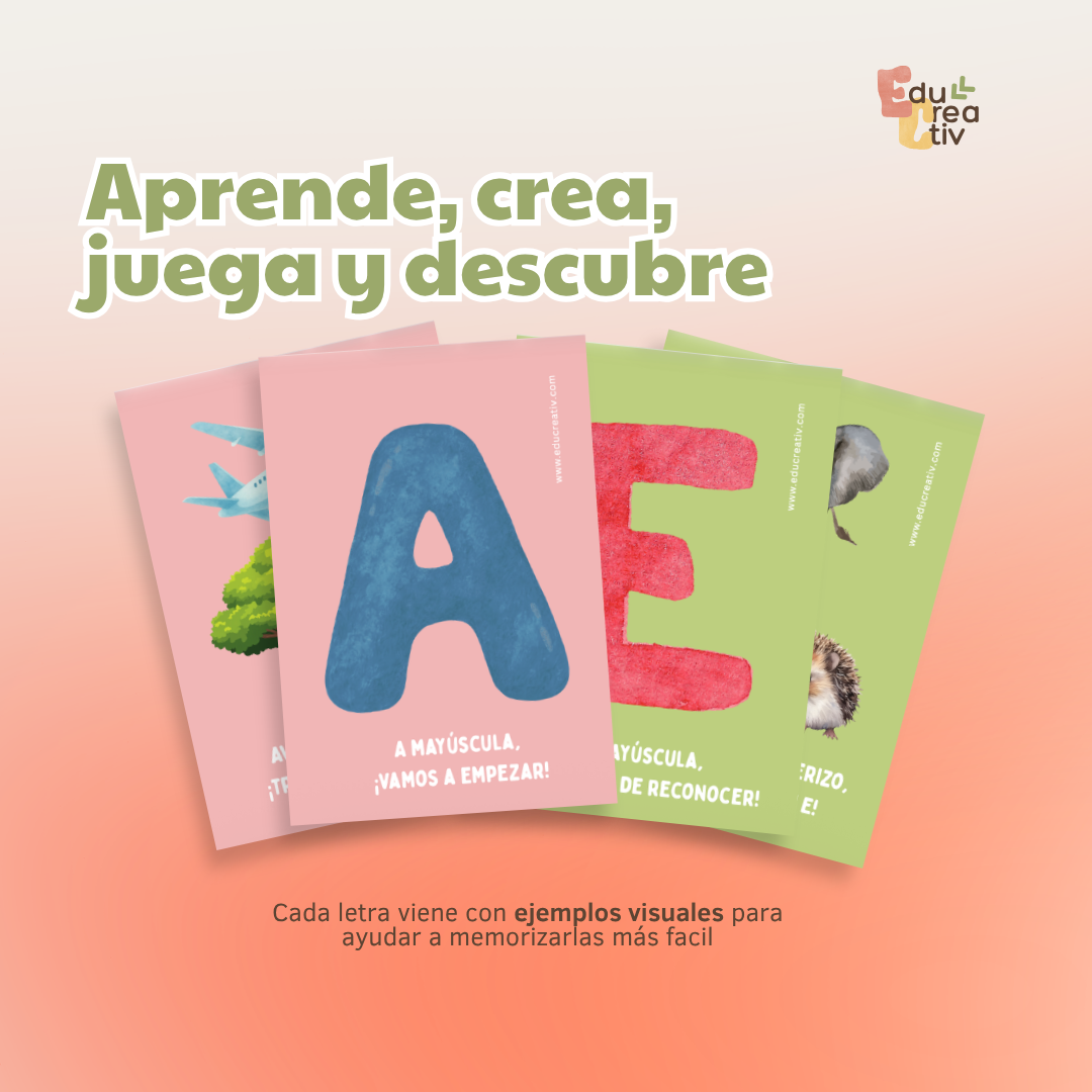 Set de flashcards DIGITAL: Las vocales