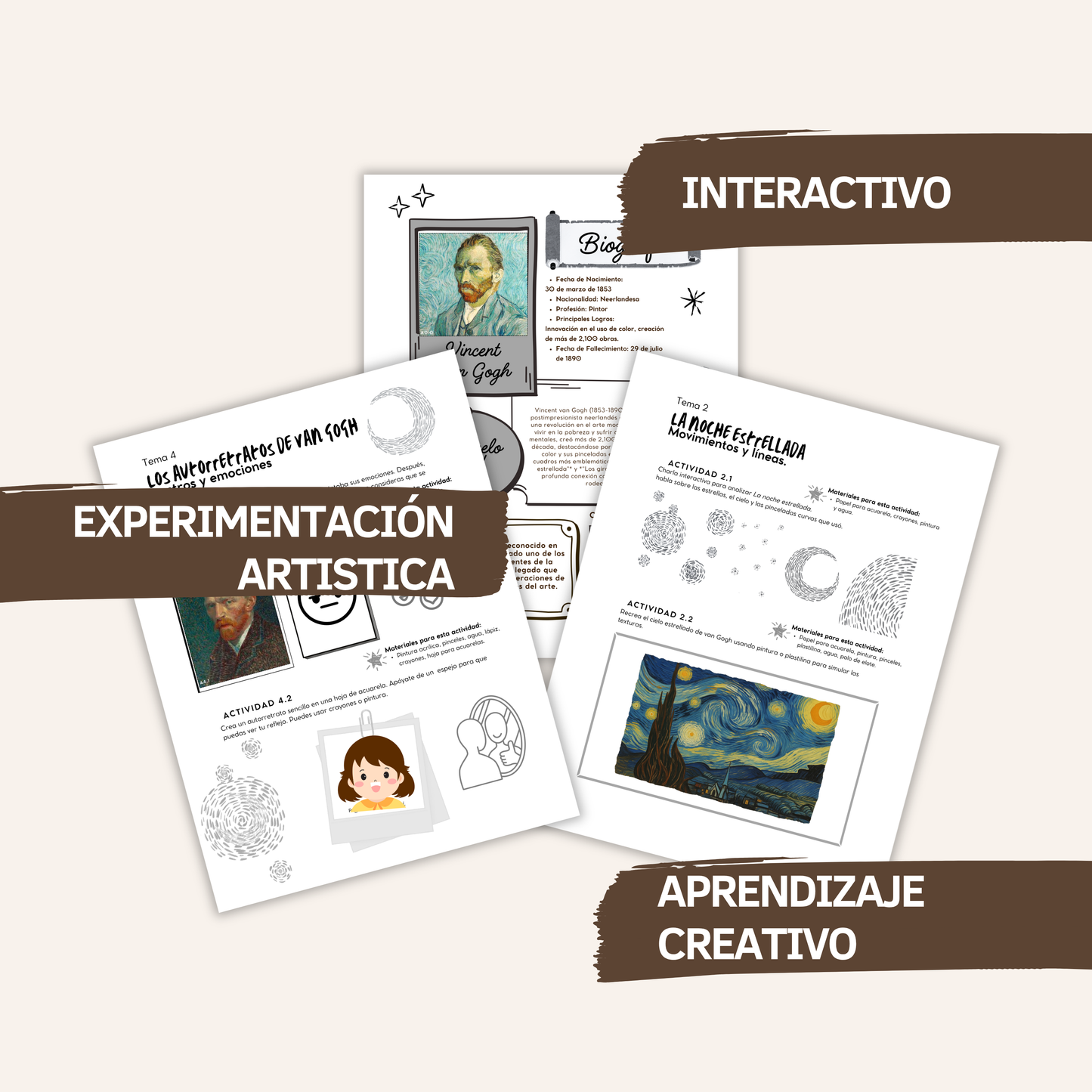 Manual de actividades "Descubriendo a Van Gogh"