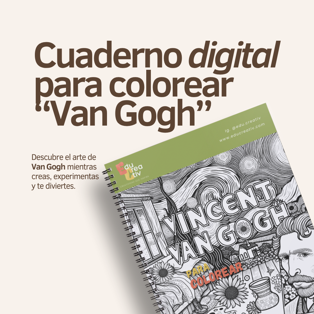 3-pack digital "Descubriendo a Van Gogh"