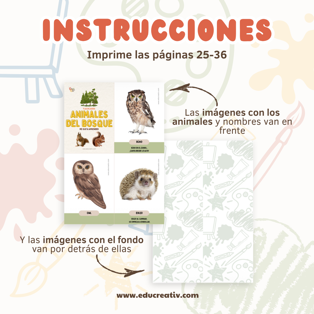 Set de flashcards DIGITAL: Animales de la granja